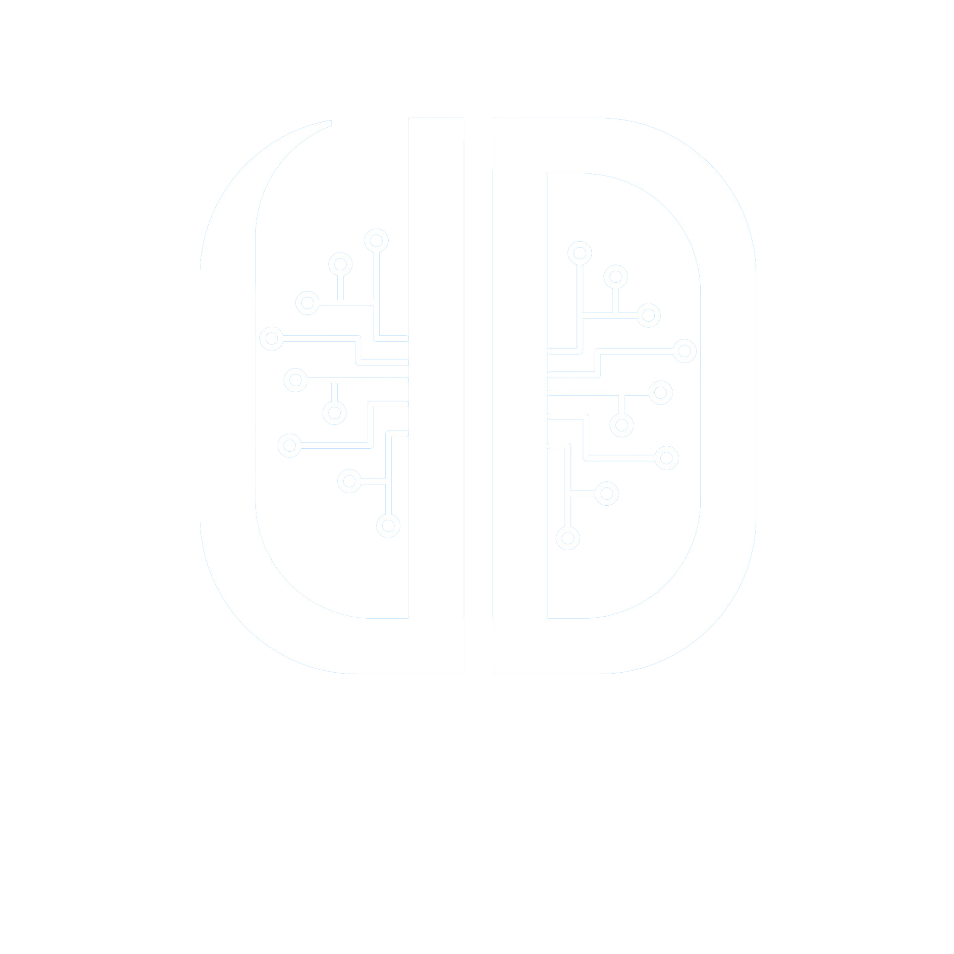 uthman digital logo white